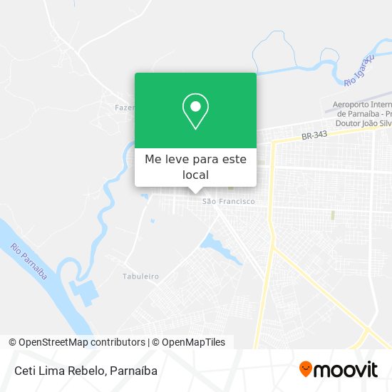 Ceti Lima Rebelo mapa