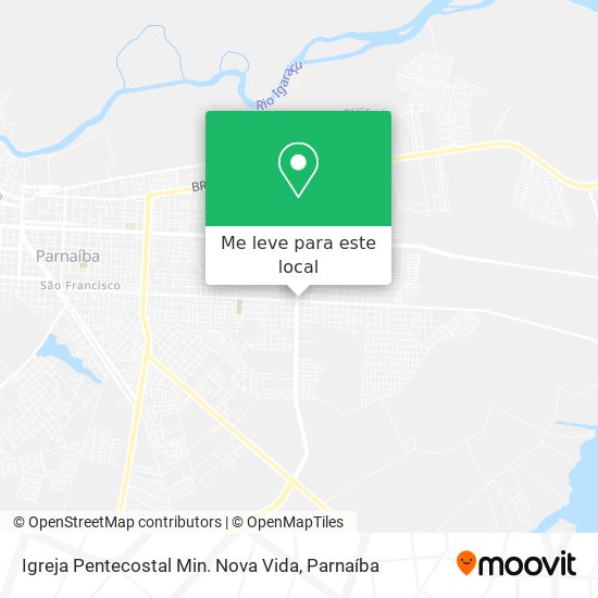 Igreja Pentecostal Min. Nova Vida mapa