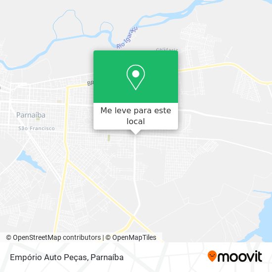 Empório Auto Peças mapa