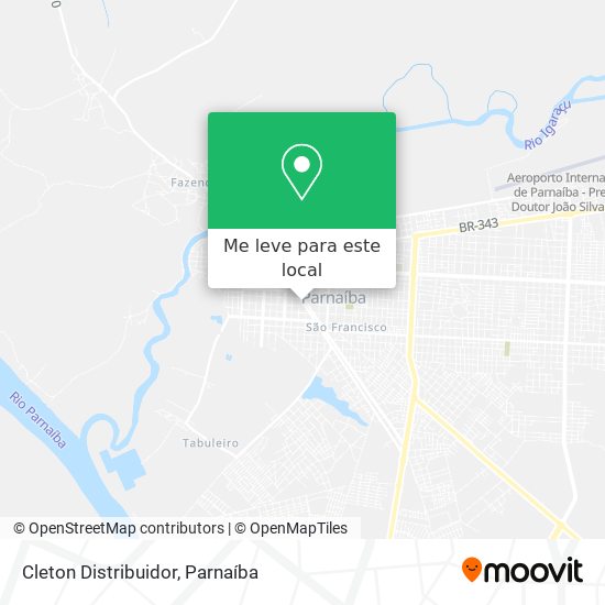 Cleton Distribuidor mapa