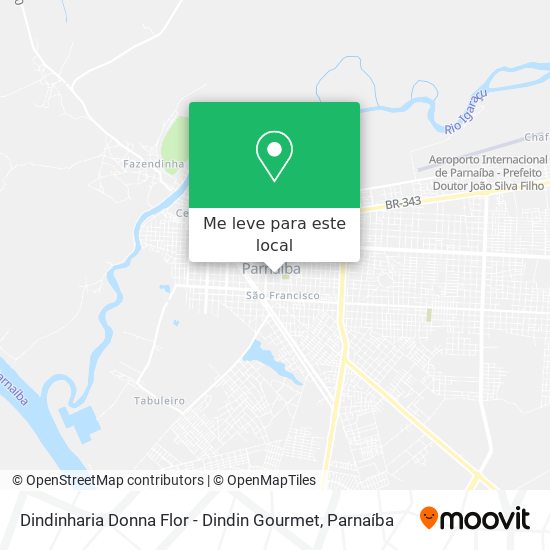 Dindinharia Donna Flor - Dindin Gourmet mapa