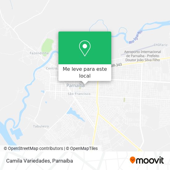 Camila Variedades mapa