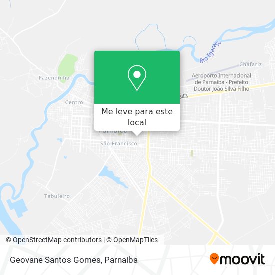Geovane Santos Gomes mapa