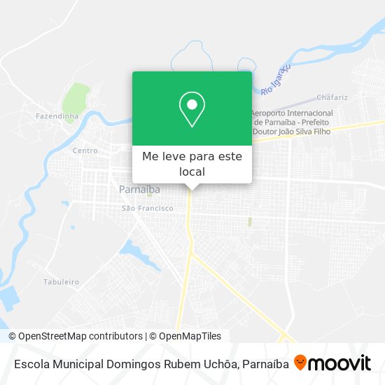 Escola Municipal Domingos Rubem Uchôa mapa
