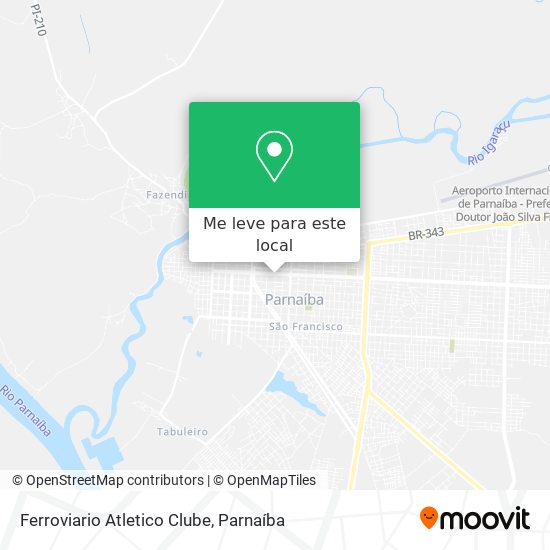 Ferroviario Atletico Clube mapa