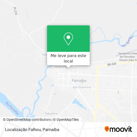 Localização Falhou mapa