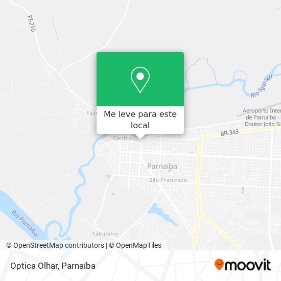 Optica Olhar mapa