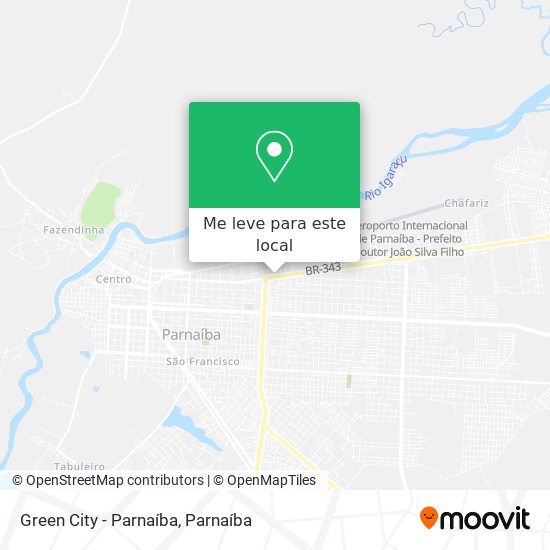 Green City - Parnaíba mapa