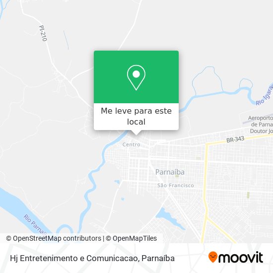 Hj Entretenimento e Comunicacao mapa