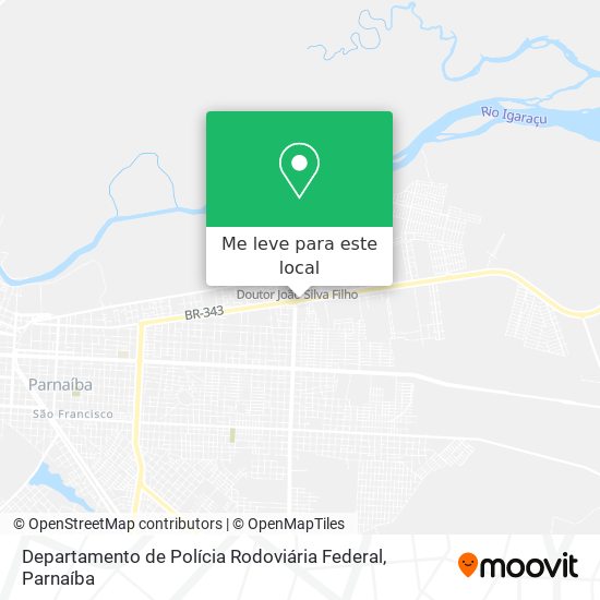 Departamento de Polícia Rodoviária Federal mapa