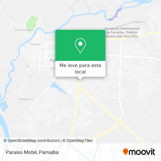 Paraíso Motel mapa