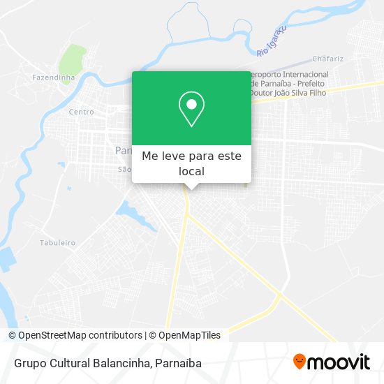 Grupo Cultural Balancinha mapa