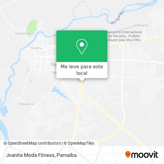 Joanita Moda Fitness mapa