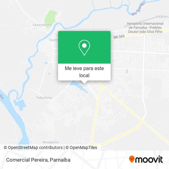 Comercial Pereira mapa