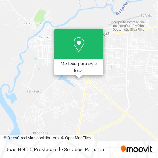 Joao Neto C Prestacao de Servicos mapa