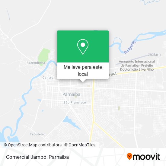 Comercial Jambo mapa