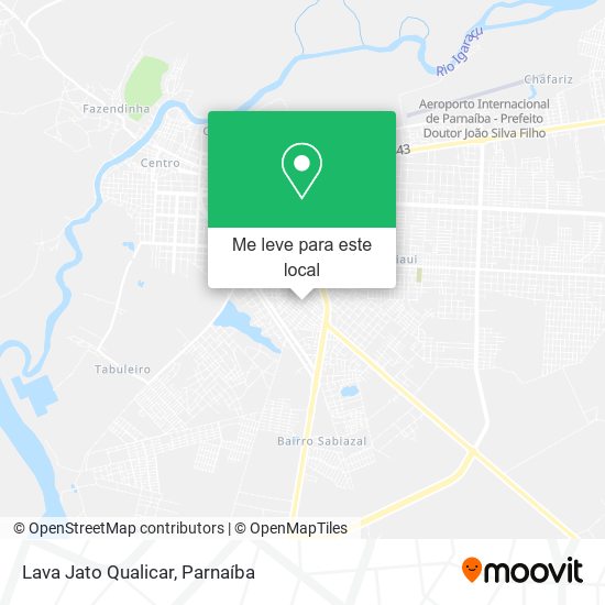 Lava Jato Qualicar mapa