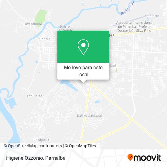 Higiene Ozzonio mapa