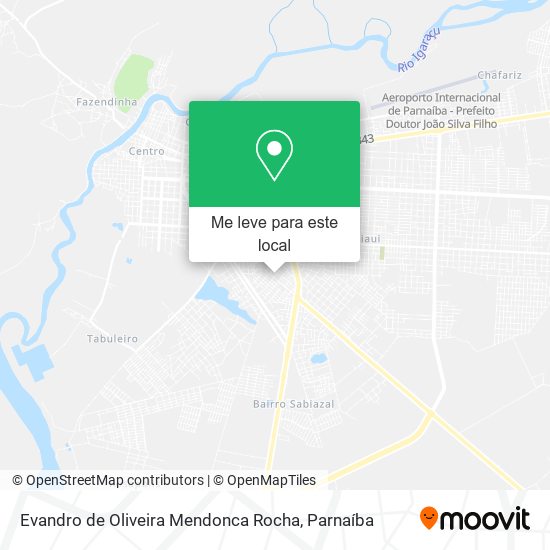 Evandro de Oliveira Mendonca Rocha mapa