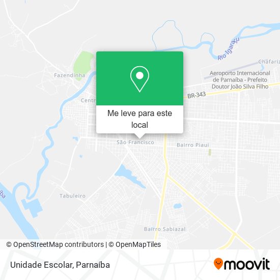 Unidade Escolar mapa