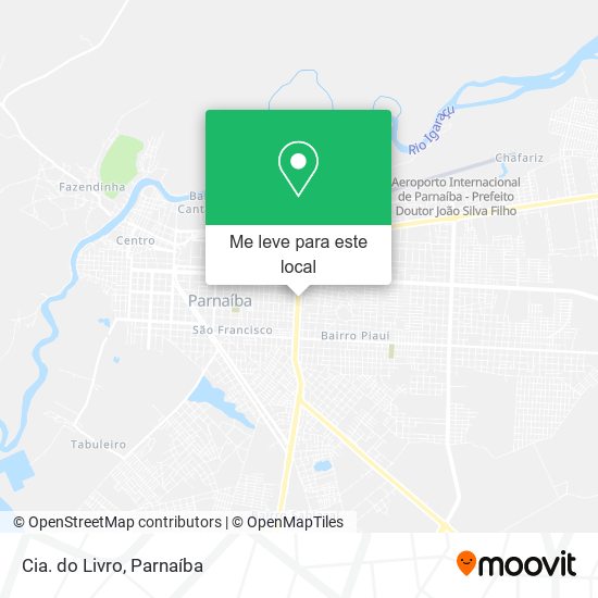 Cia. do Livro mapa