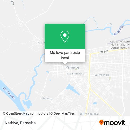 Nathiva mapa