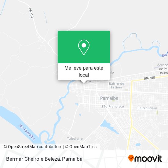 Bermar Cheiro e Beleza mapa