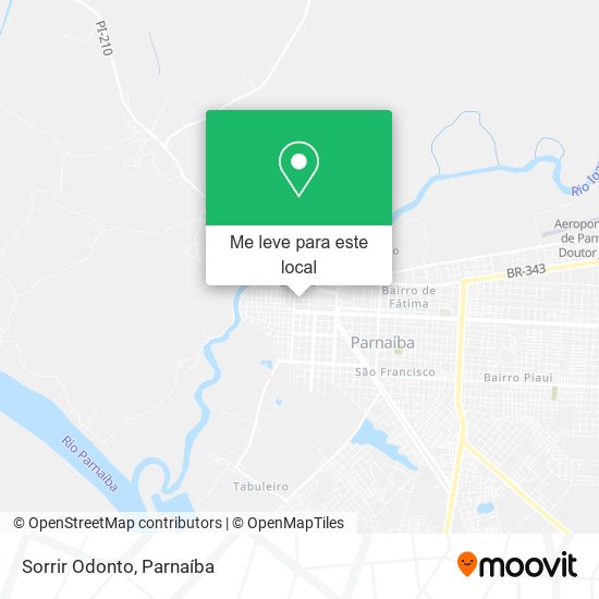 Sorrir Odonto mapa