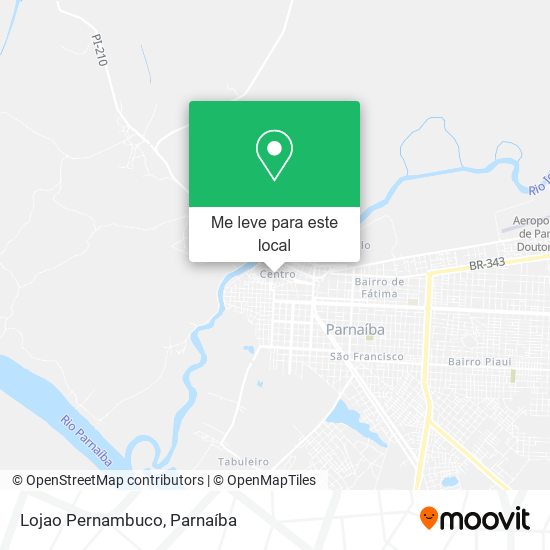 Lojao Pernambuco mapa