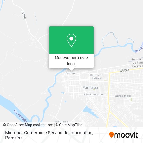 Micropar Comercio e Servico de Informatica mapa
