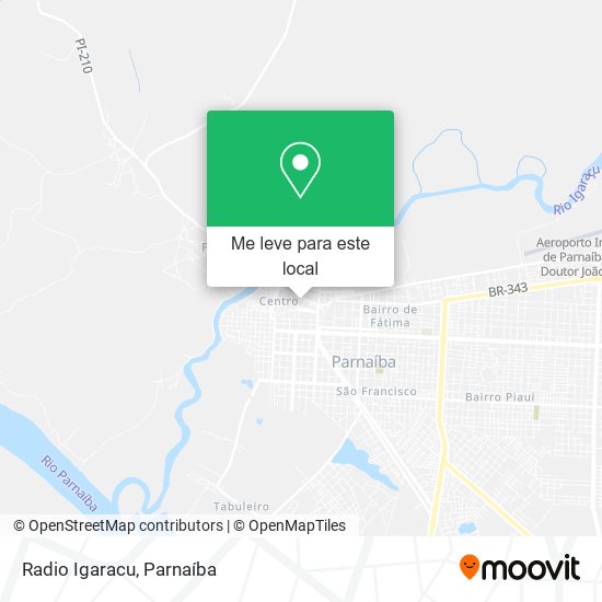 Radio Igaracu mapa