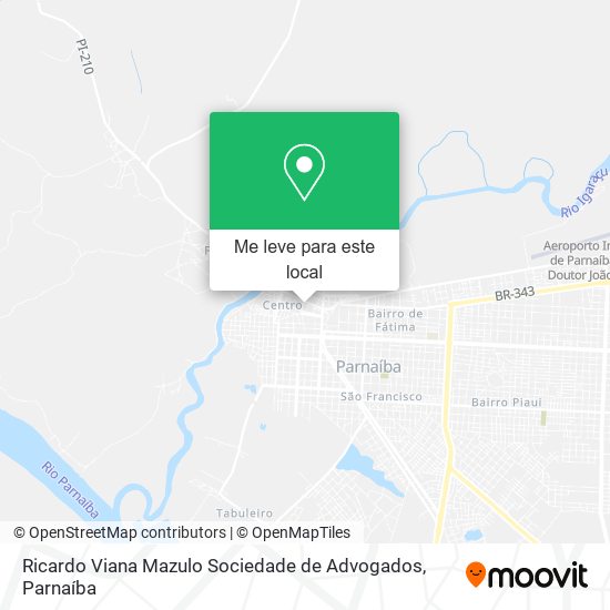 Ricardo Viana Mazulo Sociedade de Advogados mapa