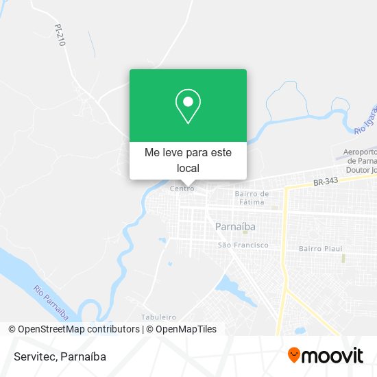 Servitec mapa