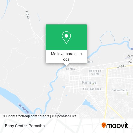 Baby Center mapa