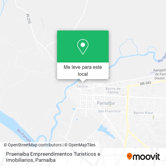 Praenaiba Empreendimentos Turisticos e Imobiliarios mapa