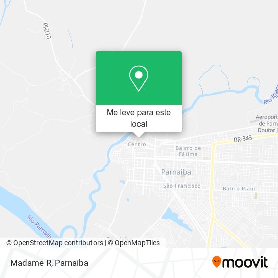 Madame R mapa