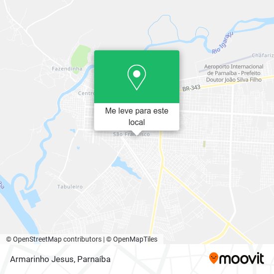 Armarinho Jesus mapa