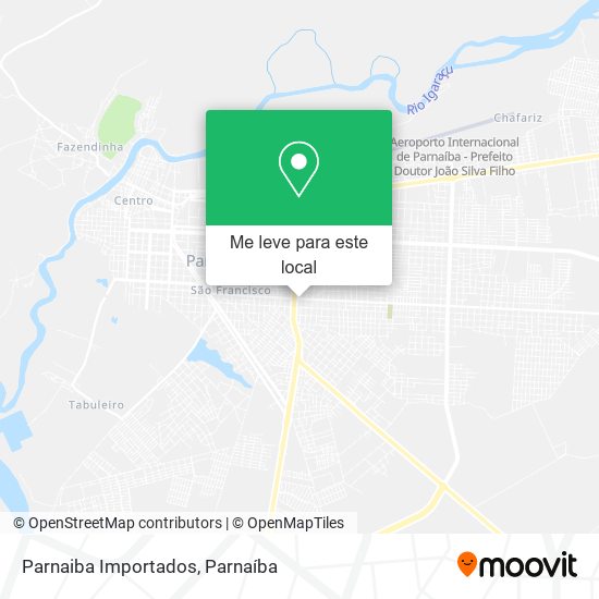 Parnaiba Importados mapa