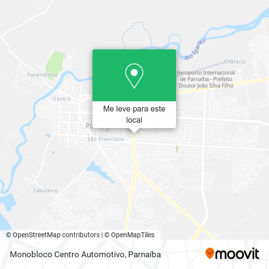 Monobloco Centro Automotivo mapa