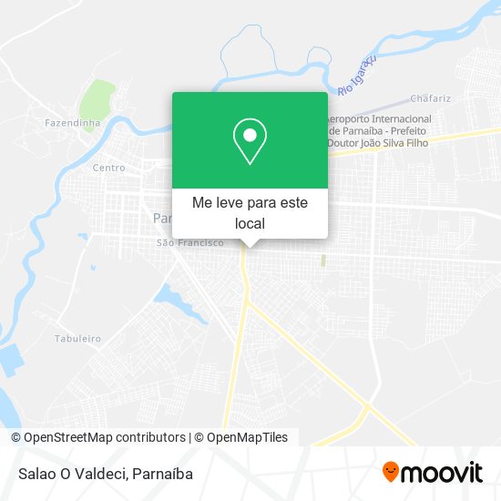 Salao O Valdeci mapa