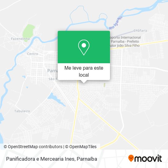 Panificadora e Mercearia Ines mapa