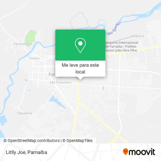 Litlly Joe mapa