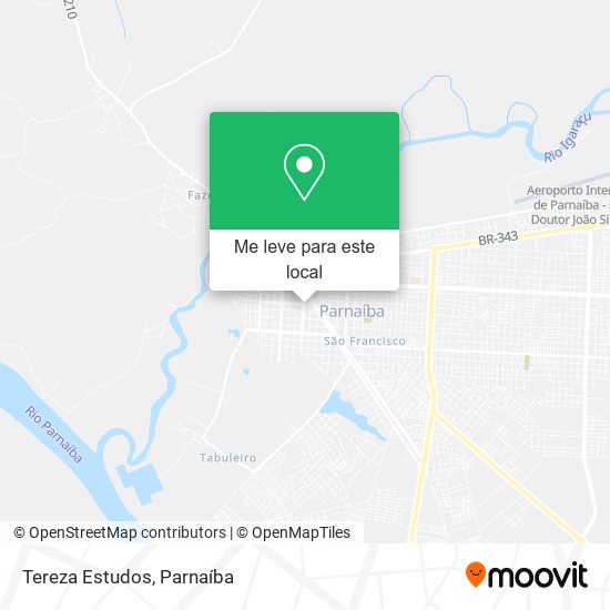Tereza Estudos mapa