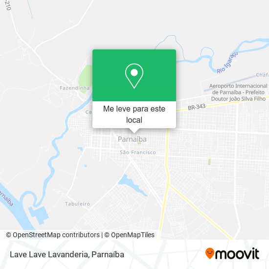 Lave Lave Lavanderia mapa