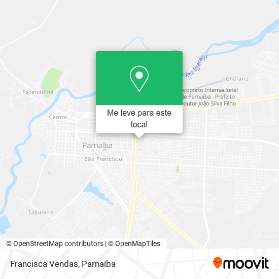 Francisca Vendas mapa
