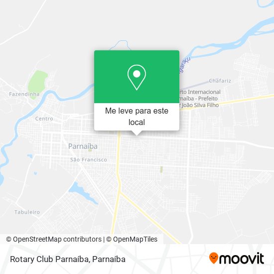 Rotary Club Parnaíba mapa