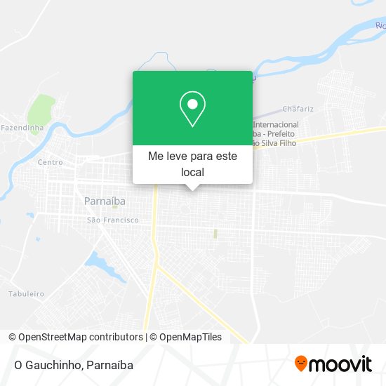 O Gauchinho mapa