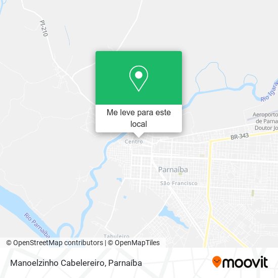 Manoelzinho Cabelereiro mapa