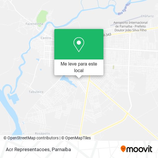 Acr Representacoes mapa