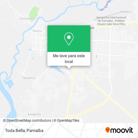 Toda Bella mapa